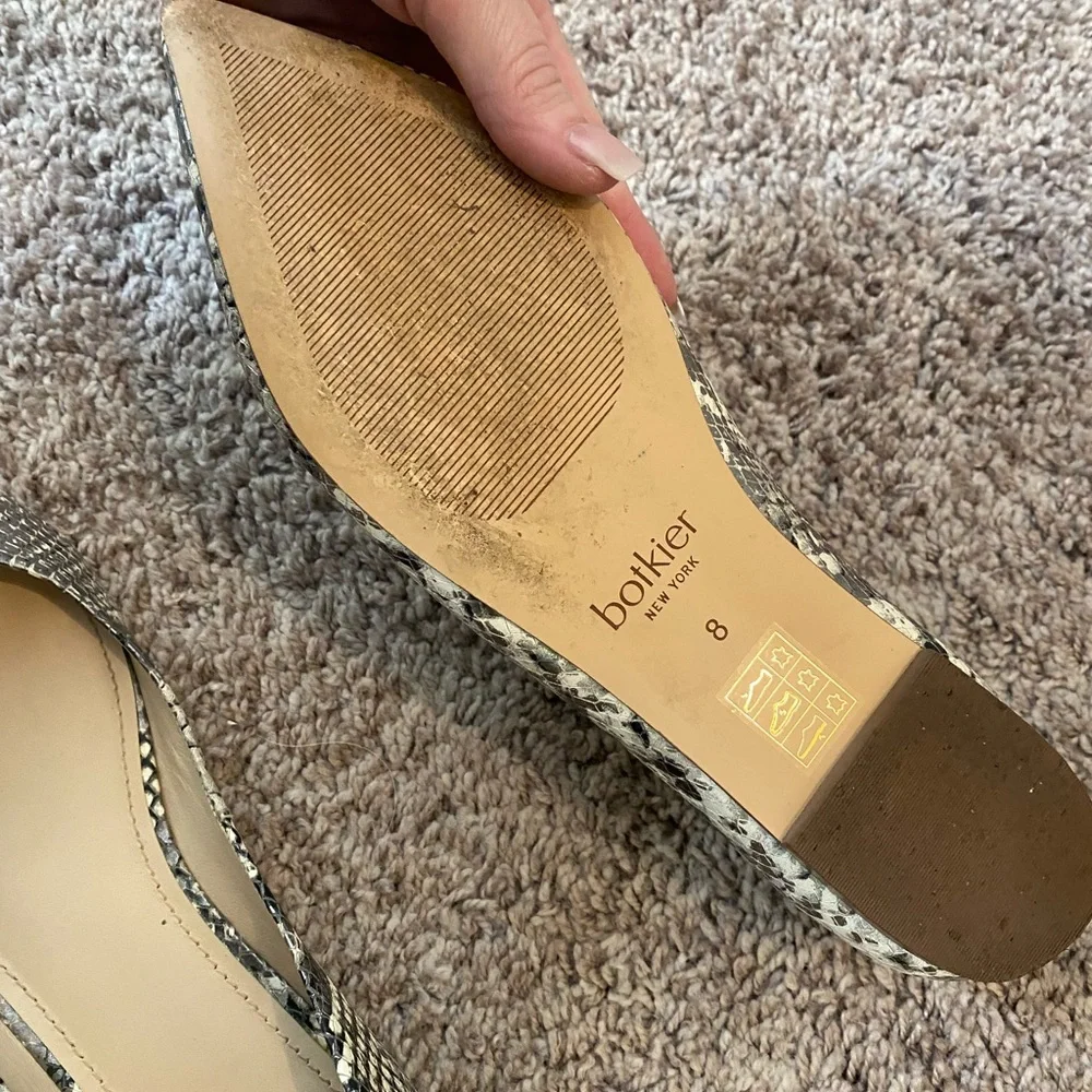 Snakeskin flats - Picture 5 of 6